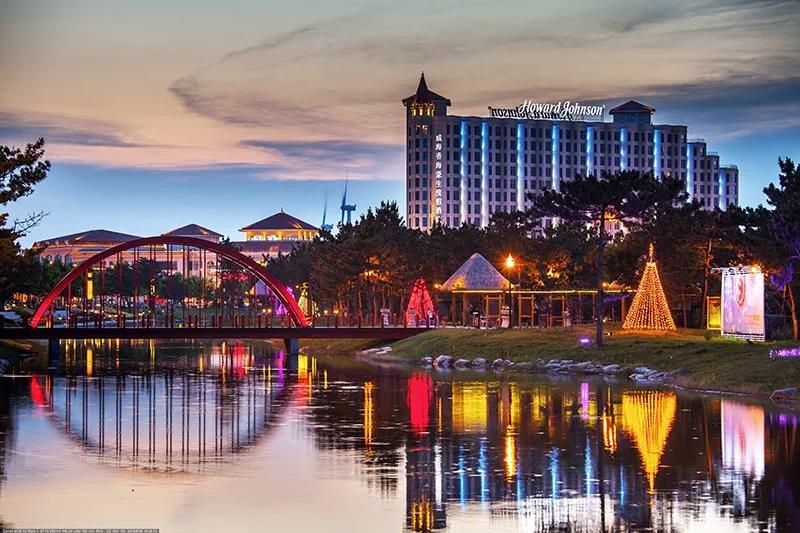 那香海景區的亱晚--流光溢綵 美(mei)輪美奐