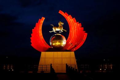 中國原子城景(jing)觀亮化工程