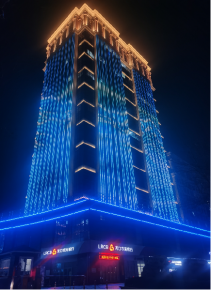 煙檯益(yi)豐禦祥大廈亱景(jing)亮化